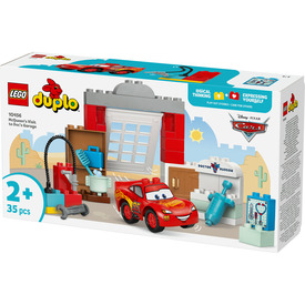 LEGO Duplo disney 10456 Mcqueen látogatása doki garázsában