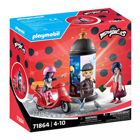 Playmobil: Miraculous: Párizs utcáin mopeddel