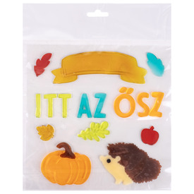 Ablakzselé itt az ősz +süni